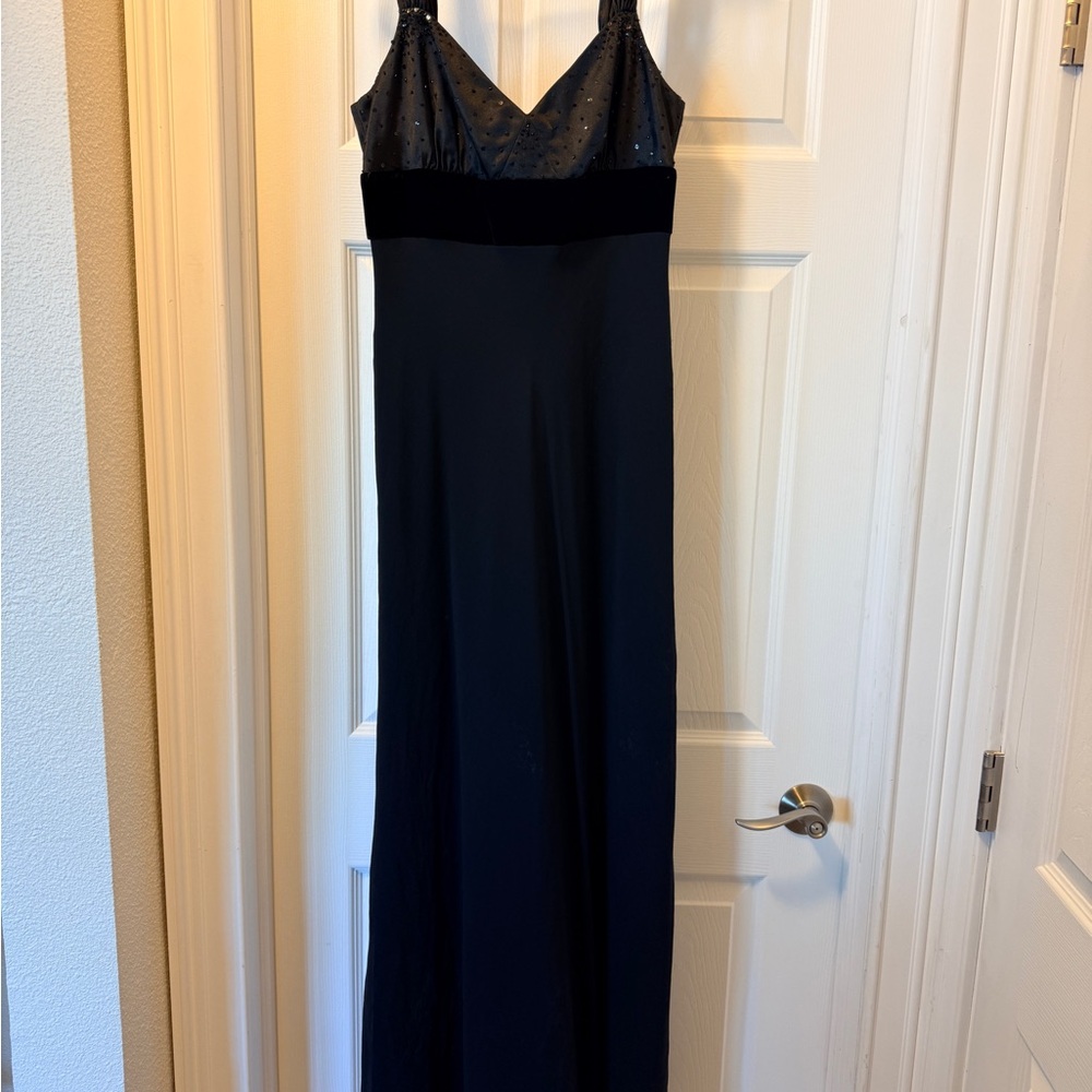 BCBG Black Silk Blend Dress